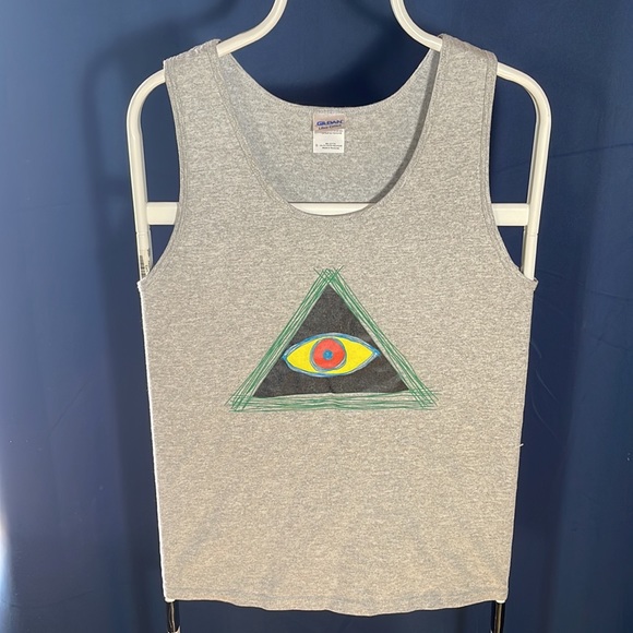Womens vintage The Eye of Providence tank - size Small - Picture 2 of 4